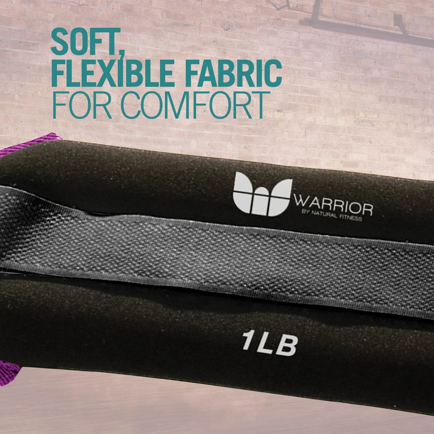 Warriors Ankle/Wrist Weights - 2 lb Pair (1 lb Each)