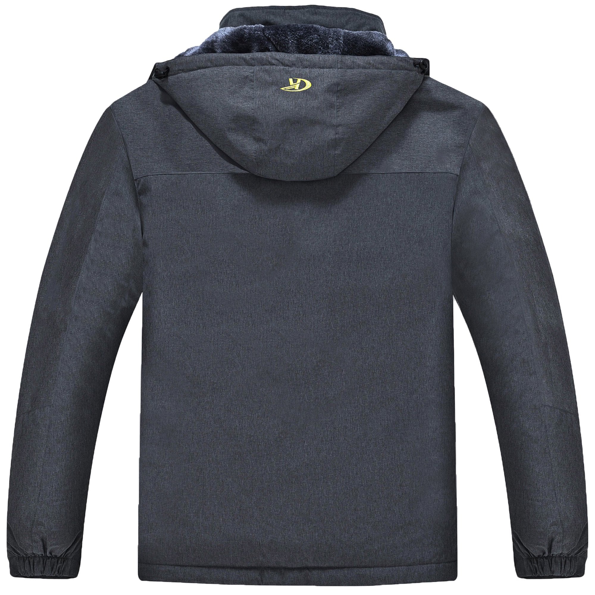 YuKaiChen Mens Waterproof Ski Snowboard Jacket Windproof Winter Mountain Snow Coat Cation Darkgray L