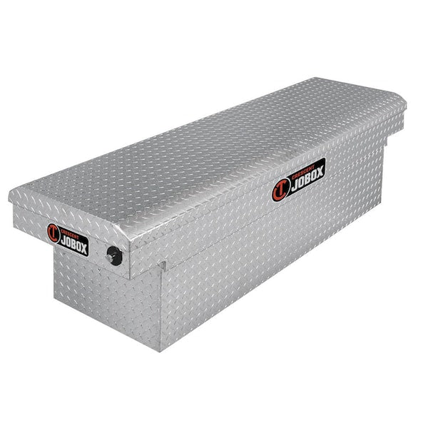 70 in. Diamond Plate Aluminum Full Size Low-Profile Crossover Truck Tool Box with Gear-Lock™ Latch