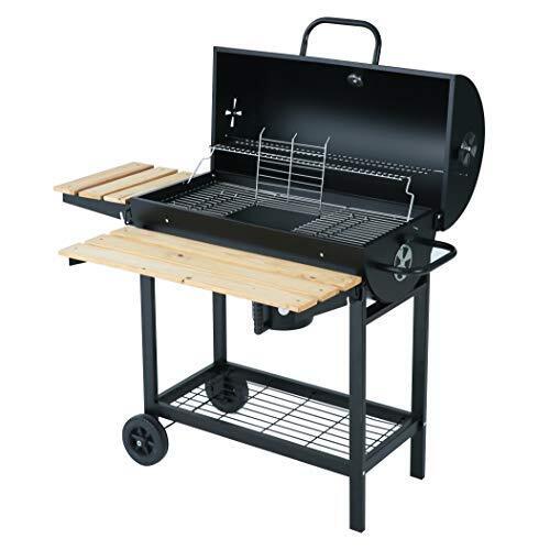 SUNCHIEF 613 Square Inches Heavy Duty Trolley Charcoal BBQ Grill Outdoor with...