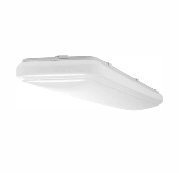 49 in x 10 in Rectangular Light Fixture LED Flush Mount 3000 Lumens Acrylic Lens Kitchen Light Laundry Room Light