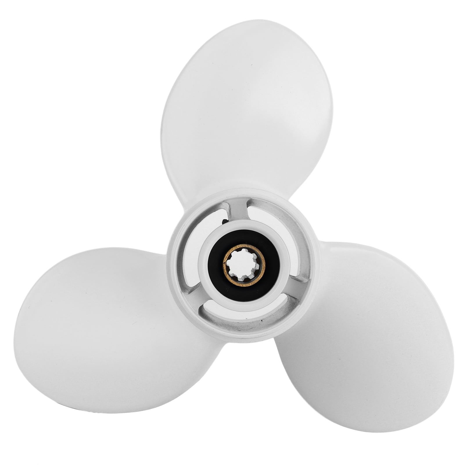 Outboard Propeller Propeller For  Aluminum Alloy Propeller 3 Blades Propeller 683-45947-00-el 9 1/4x8 Outboard Propeller High Thrust 3 Blades 8 Tooth Fit For  Outboard 9.9-15HP