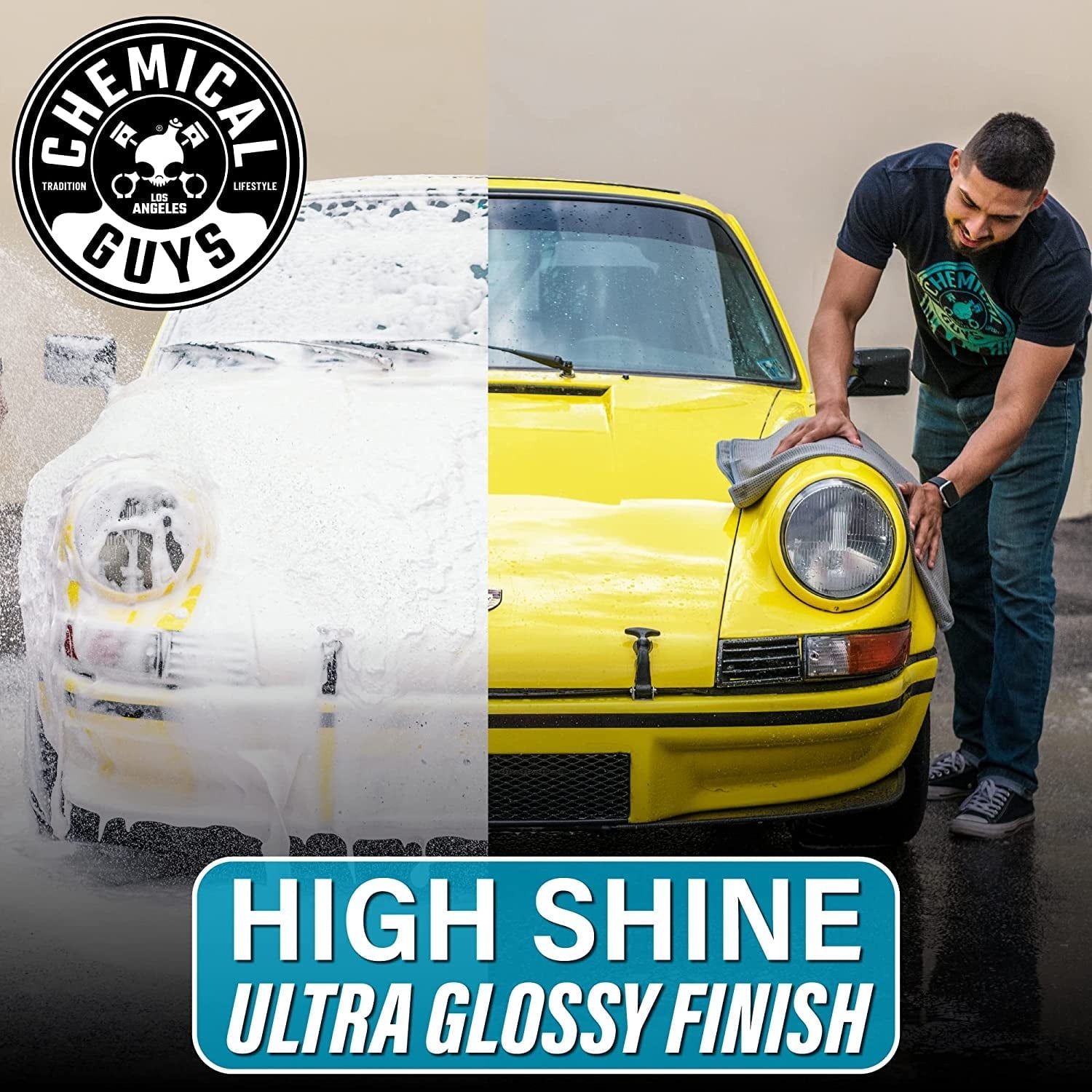 Chemical Guys Hydrosuds High-Gloss Hyper Foaming SiO2 Ceramic Car Wash Soap