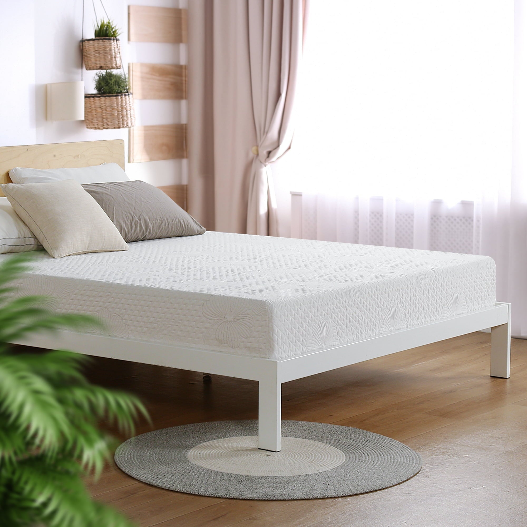 8 Inch True Comfort Gel Mattress, Firm, Twin