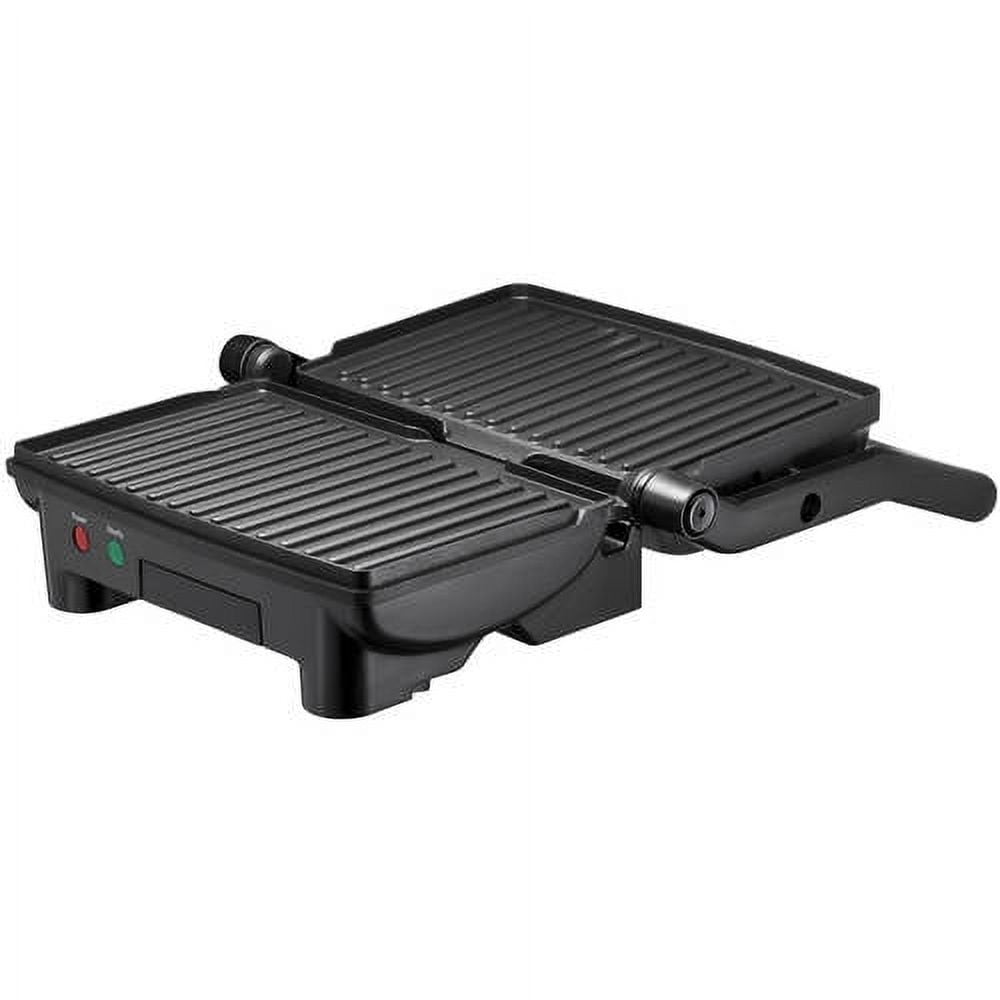 Chefman Electric 180° Panini Press, 10 x 8-inch Surface, Stainless Steel
