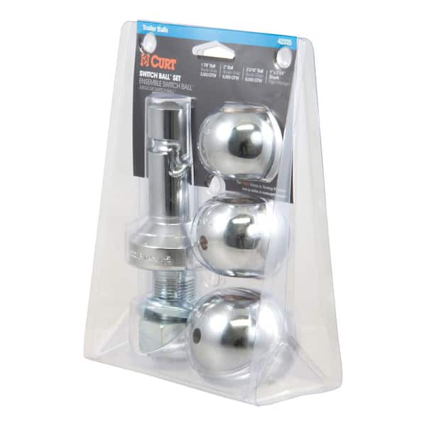 Switch Ball Trailer Hitch Tow Ball Set (1-7/8