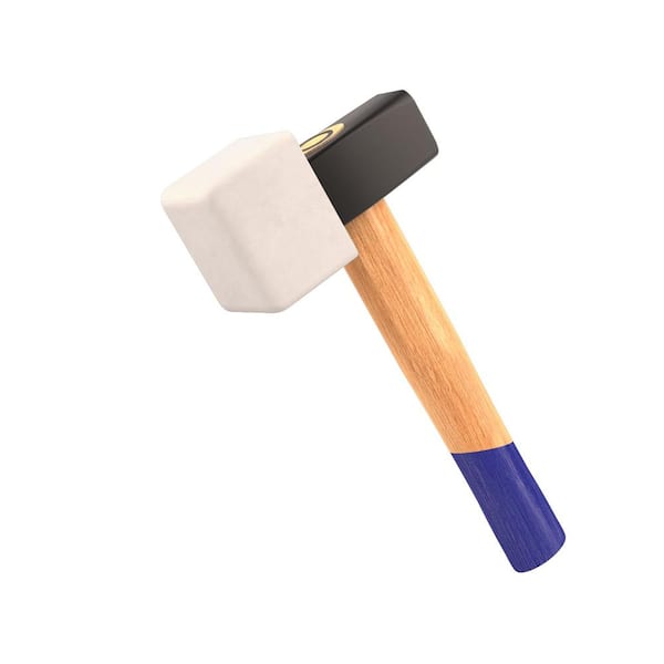 4 lb. Rubber Face Paver Sledge with 8-1/2 in. Wood Handle