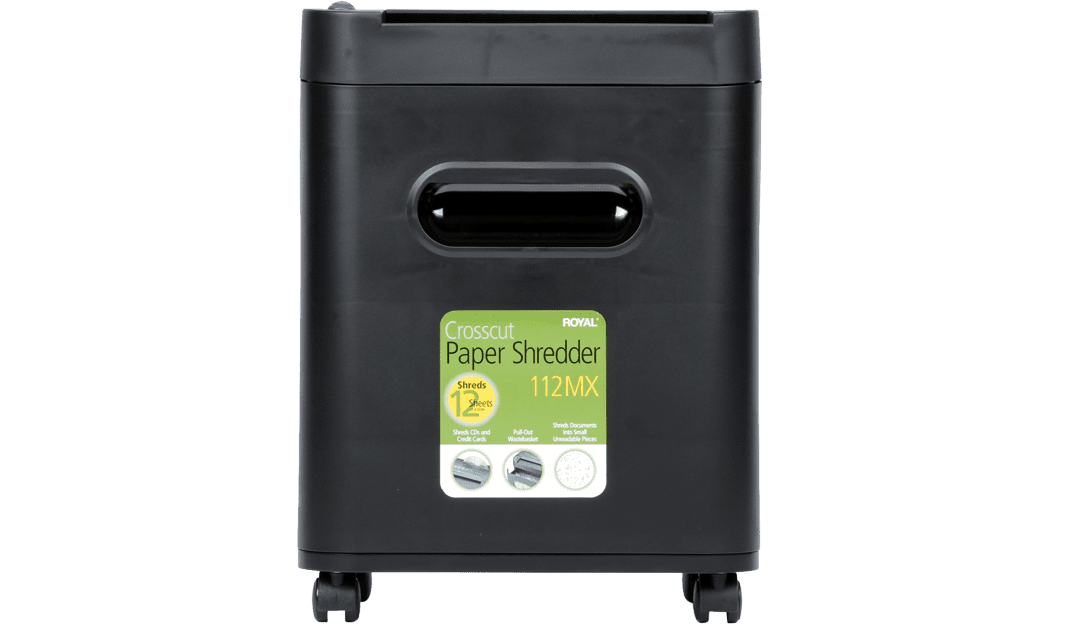 Royal 29186X 112MX 12-Sheet Crosscut Shredder