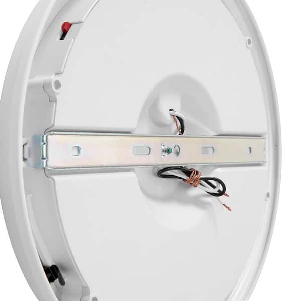 13 in. White Selectable LED Flush Mount