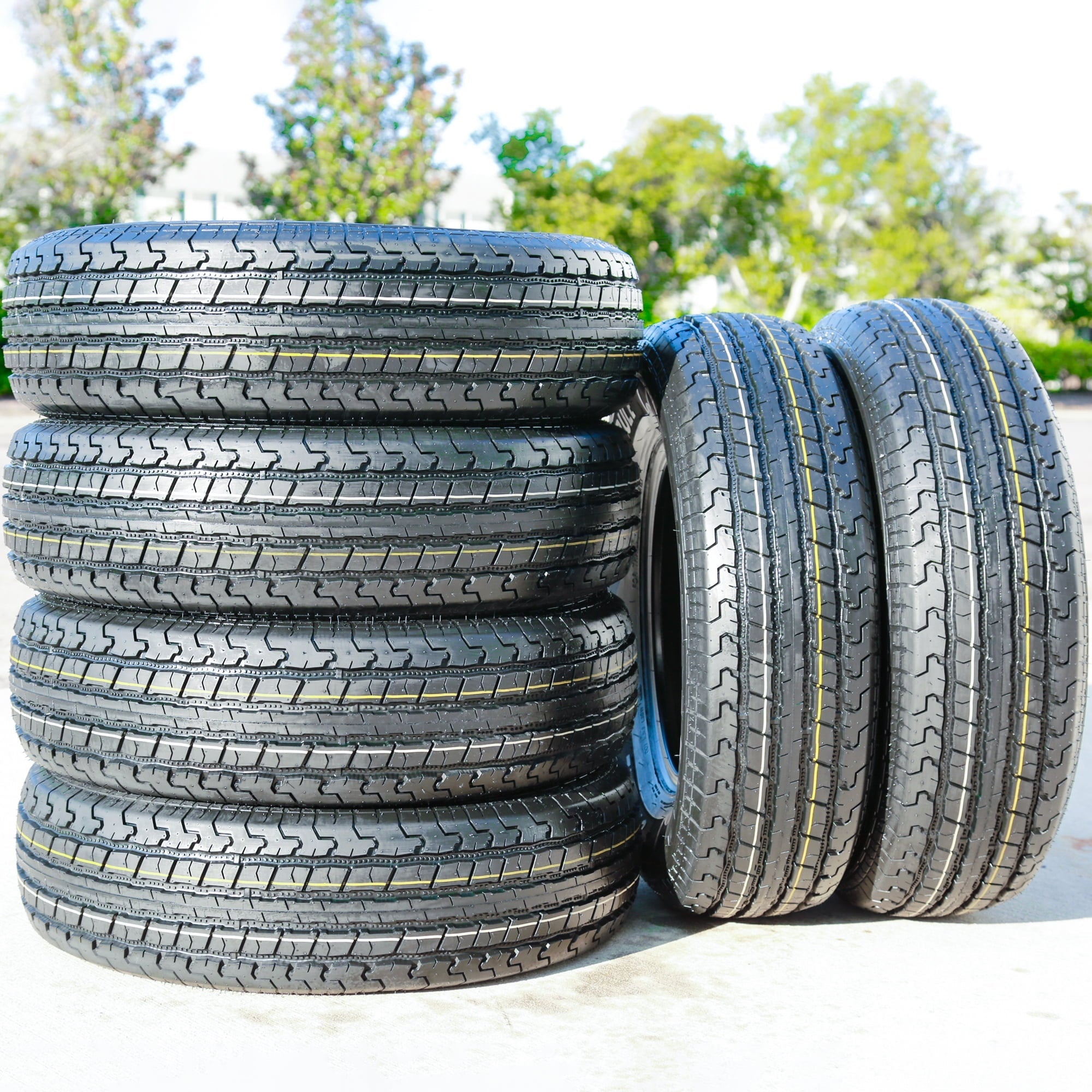 Tire Roundrule ST Hikee Semi Steel ST 235/80R16 Load F 12 Ply Trailer
