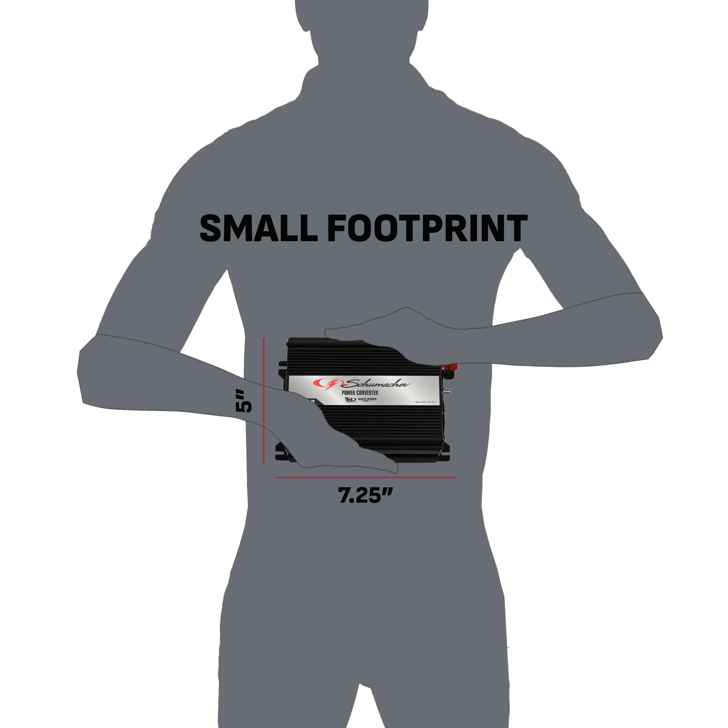 Schumacher Electric 1000 Watt / 2000 Peak Watt Power Converter