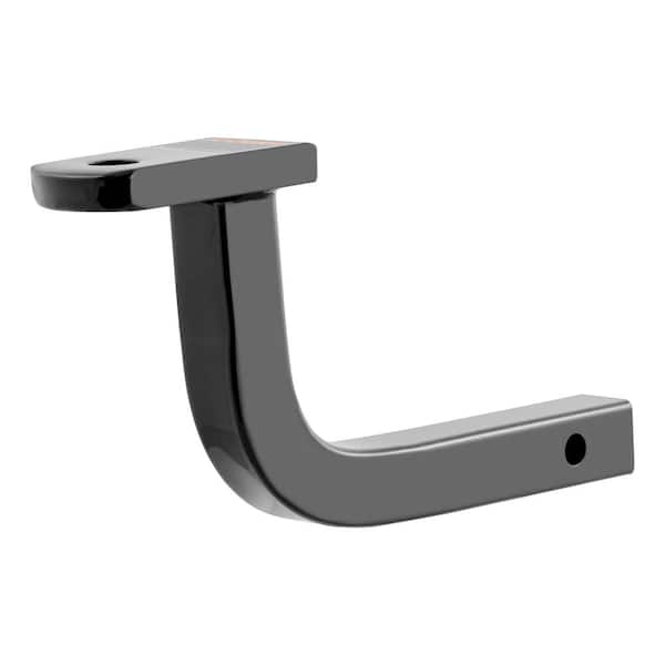 Class 2 3,500 lbs. 5 in. Rise Trailer Hitch Ball Mount Draw Bar (1-1/4 in. Shank, 9-5/8 in. Long)