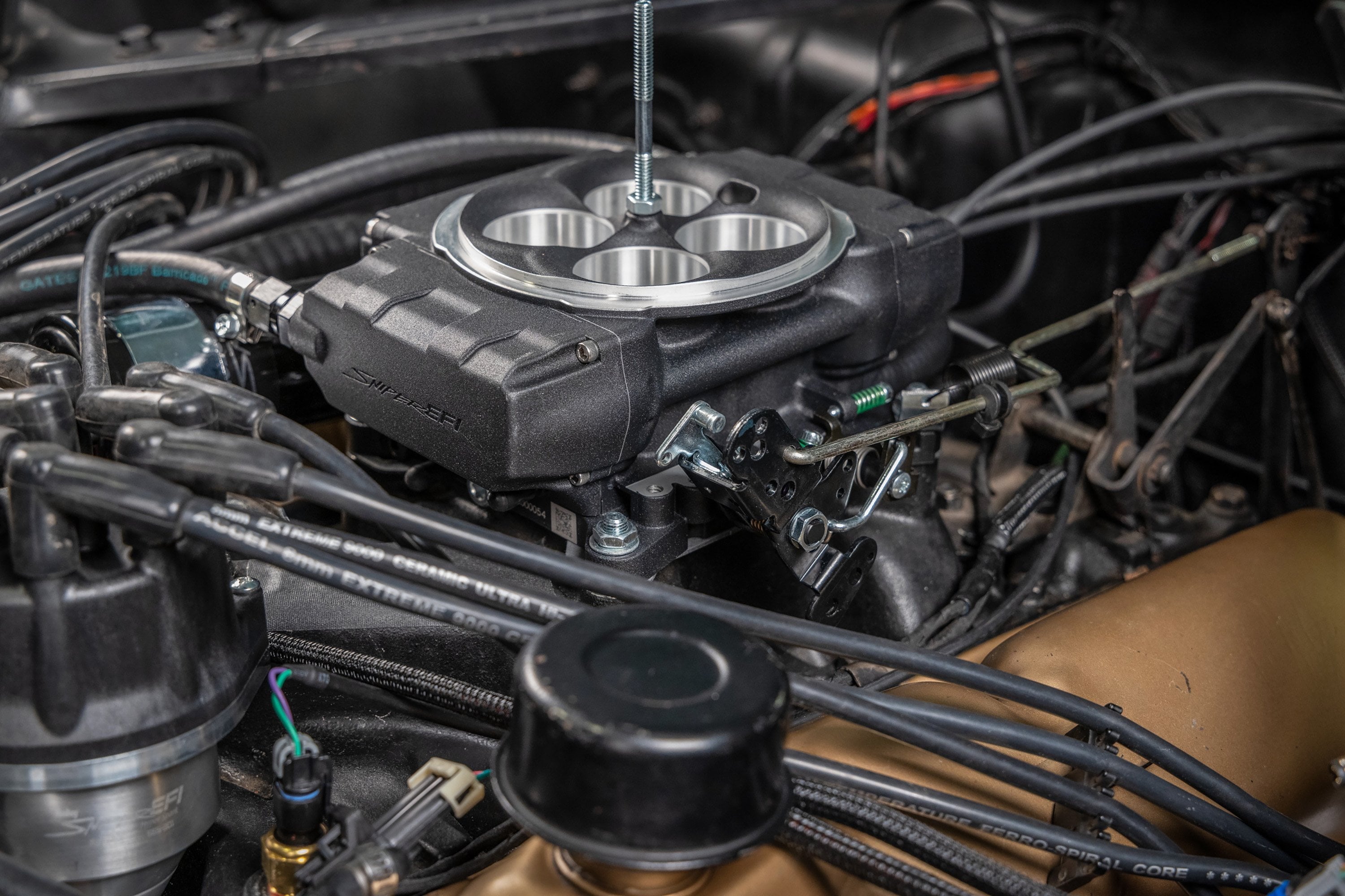 Holley Sniper EFI 550-511-3XK Sniper 2 EFI  - Black - Inline Pump - Without PDM - 3.5 in. Screen