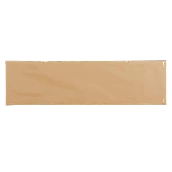 1- Panel Starburst Radial Framed Wall Art with Black Frame 20 in. x 71 in.