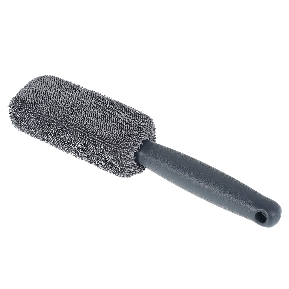 Car Wheel Rim Wash Cleaning Brush Microfiber Tire Duster Cleaner Auto Detailing Washing Tool