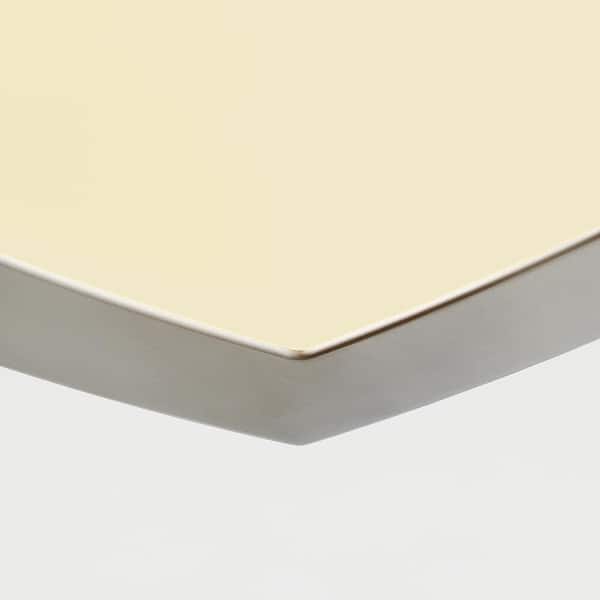 Square 12 in. Brushed Nickel Selectable LED Flush Mount (2-Pack)