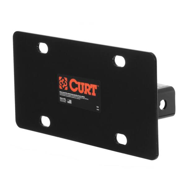 Hitch-Mounted License Plate Holder (Fits 2
