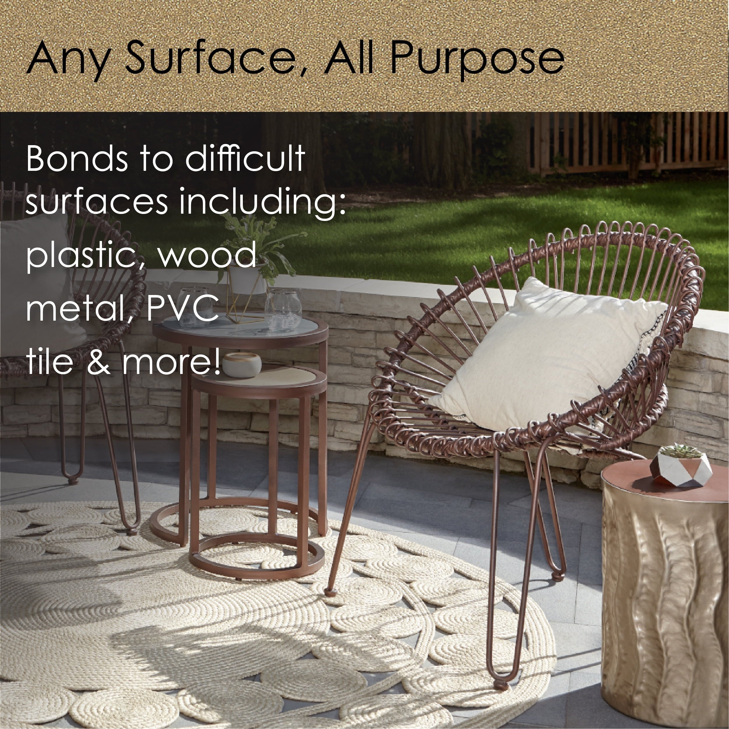 Krylon K02770007 Krylon Fusion All-In-One Metallic Gold Metallic 12 oz Spray Paint, Multi-Surface, (1 Piece, 1 Pack)