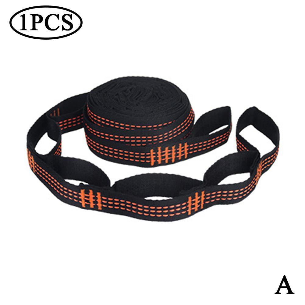 Adjustable Tree Hanging Hammock Straps Climbing Rope Aerial Hammock Hot B6S7