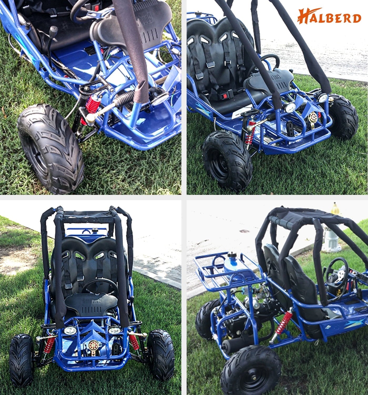 HALBERD 145/70-6 145 70-6 ATV Tires 4PR Go Kart Street Mini Bike Off-road Tires