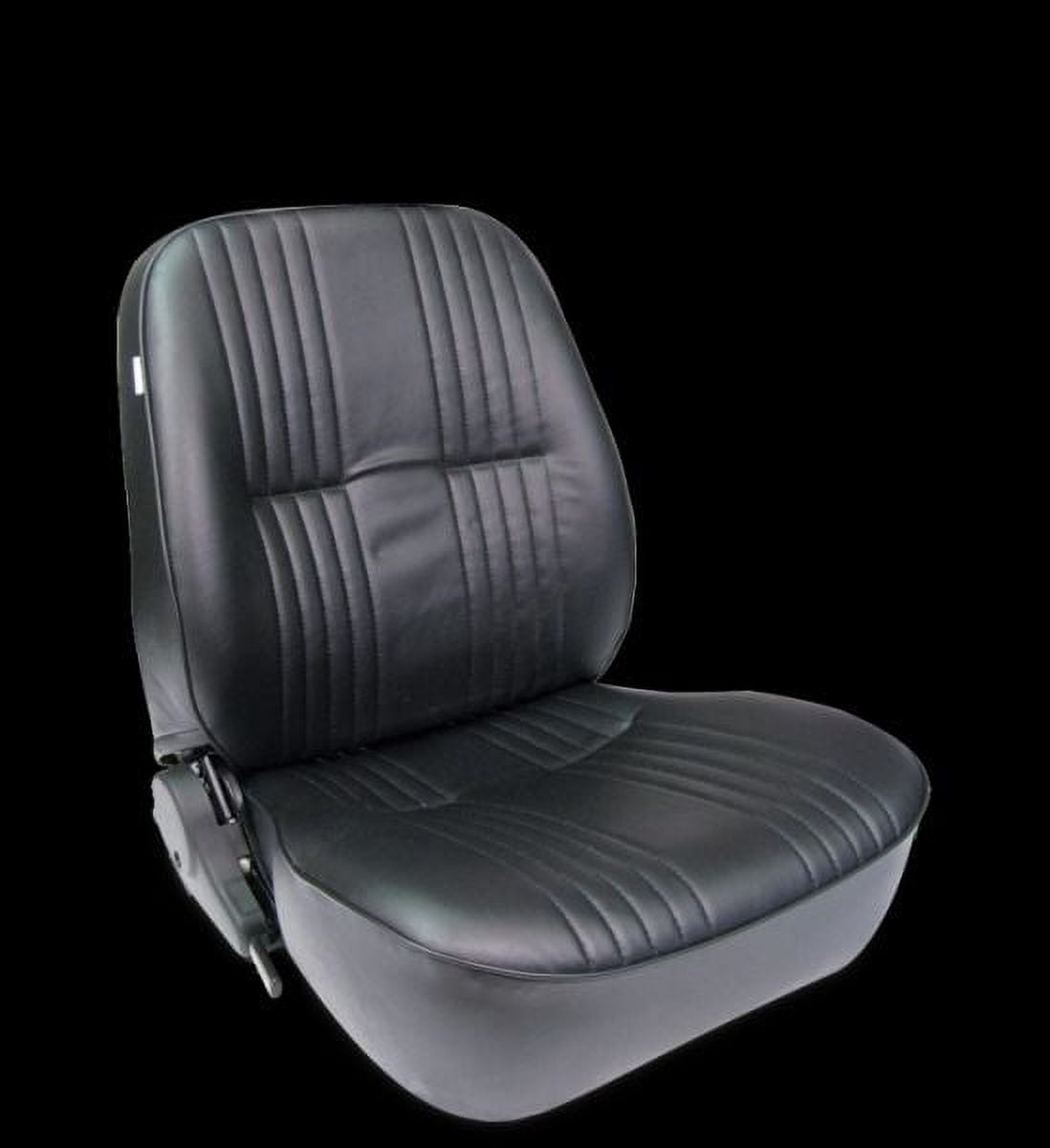 ProCar by Scat 80-1400-51R LOWBACK Series 1400 Black Vinyl Right Recliner Seat