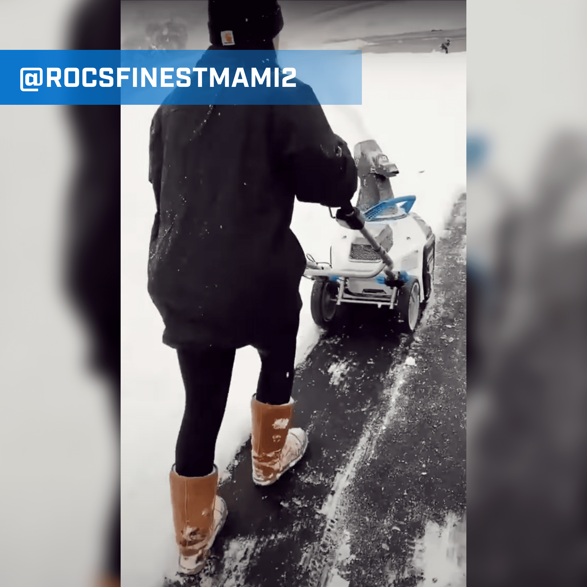 HART 40-Volt 18-inch Battery-Powered Brushless Snow Thrower Kit, (1) 6.0Ah Lithium-Ion Battery