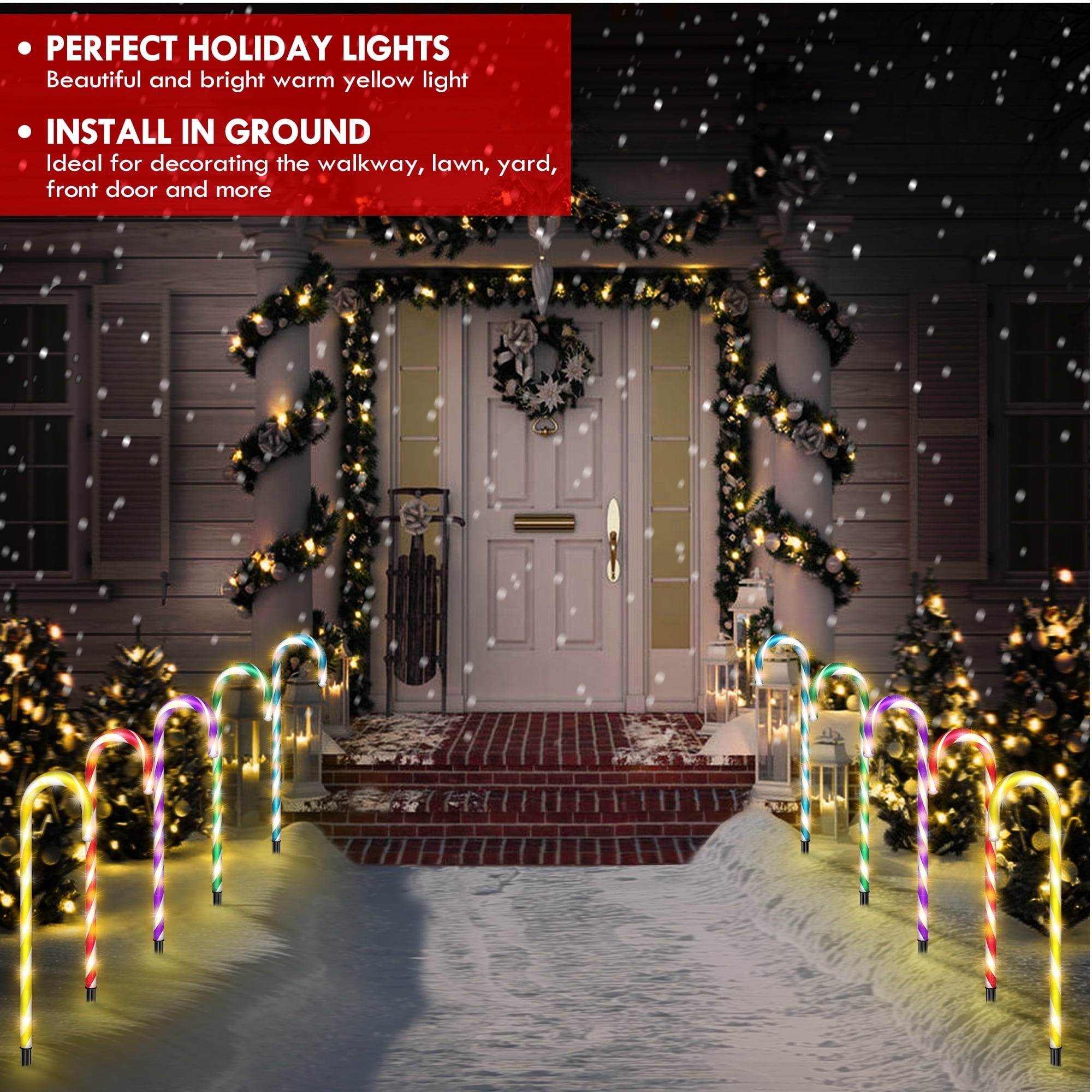 Christmas Pathway Lights Outdoor 21