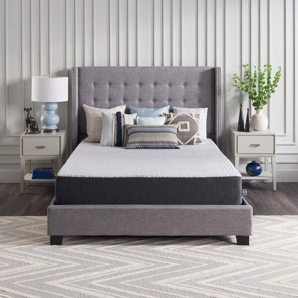 Essentials Queen Medium Firm Hybrid 10 in. Bed-in-a-Box Mattress