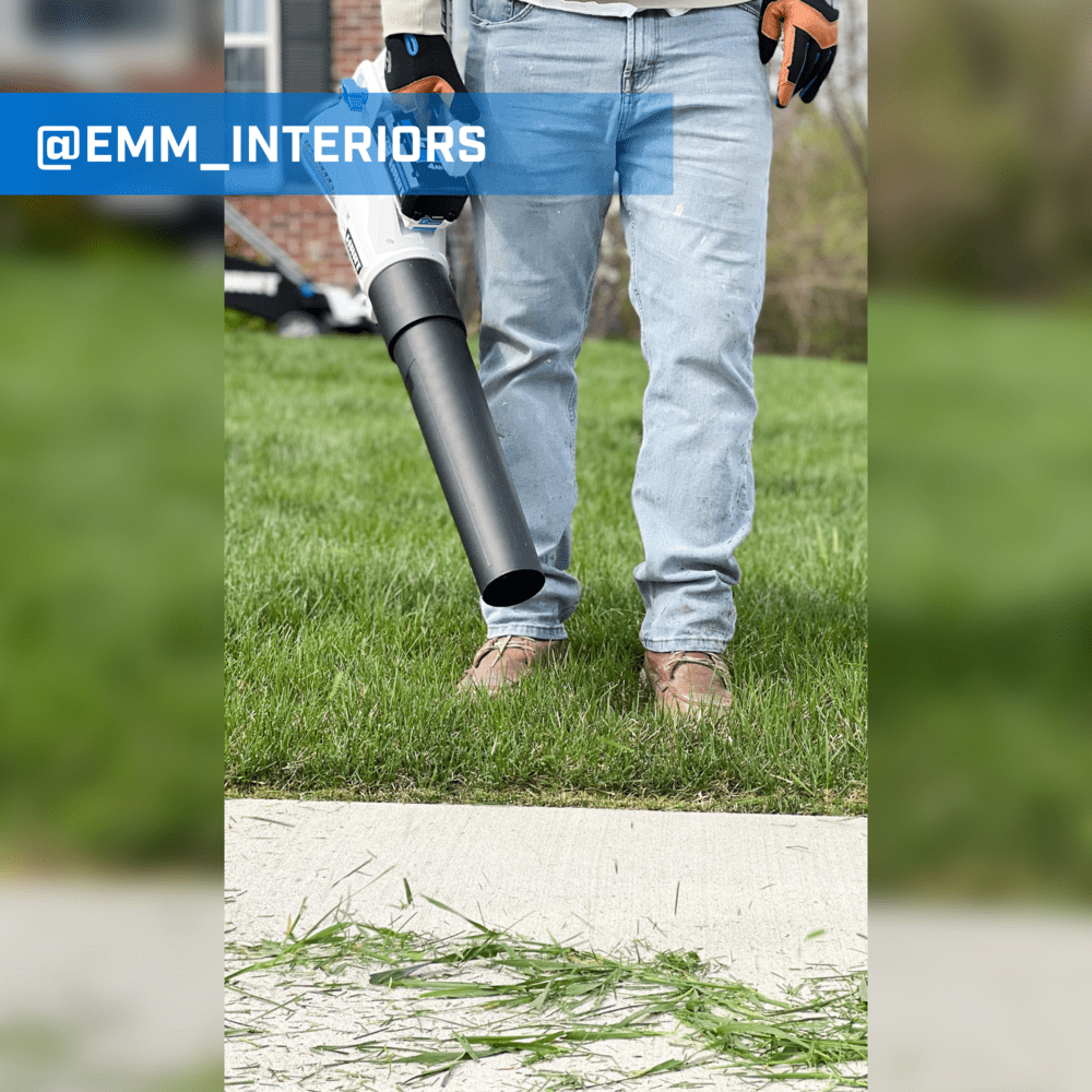 HART 40-Volt 120 MPH at 450 CFM Battery-Powered Axial Blower Kit, (1) 4.0Ah Lithium-Ion Battery