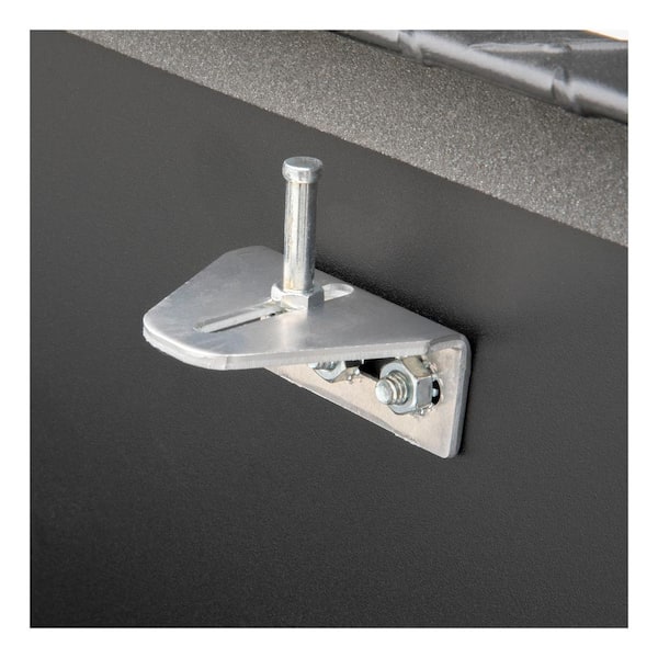 72 in. Matte Black Aluminum Truck Tool Box with Low Profile (Heavy Packaging)