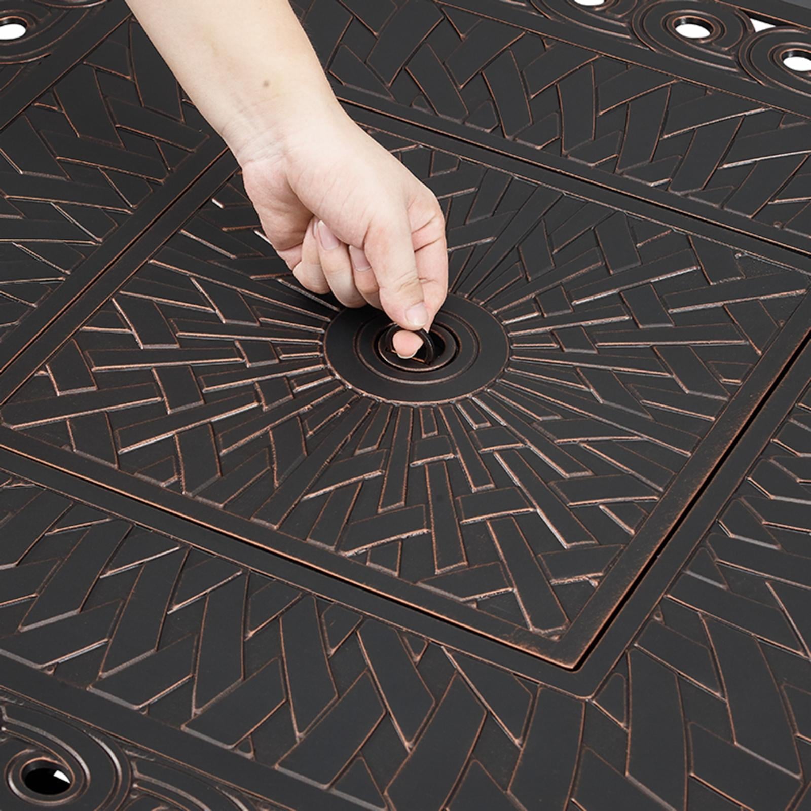 Fire Sense Cartney 32 in. Propane Fire Pit