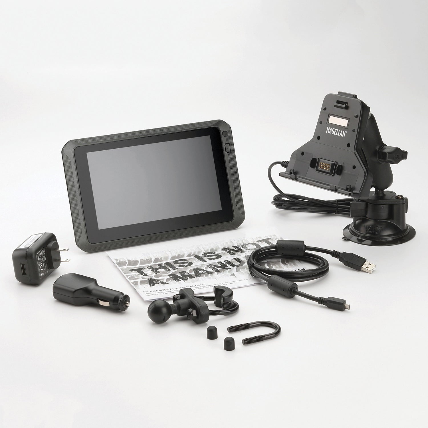 Magellan Outdoors TRX7 CS Pro 7 Inch Dual Mount GPS Navigator