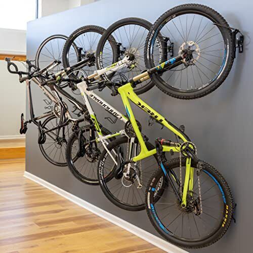 Swivel Bike Wall Rack, Garage Hanger Hook, 4 Pack