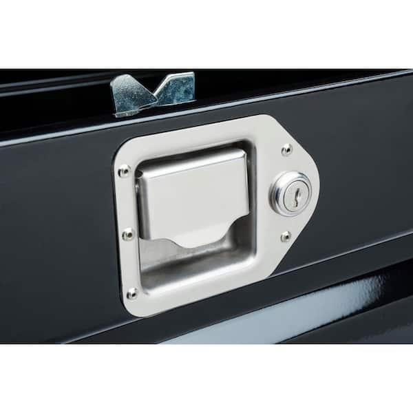 49 in. Black Hybrid Steel/Aluminum Full Size Portable Truck Tool Box Chest