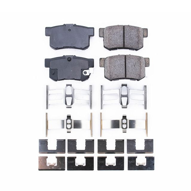Power Stop Rear Z17 Evolution Ceramic Brake Pads with Hardware 17-537