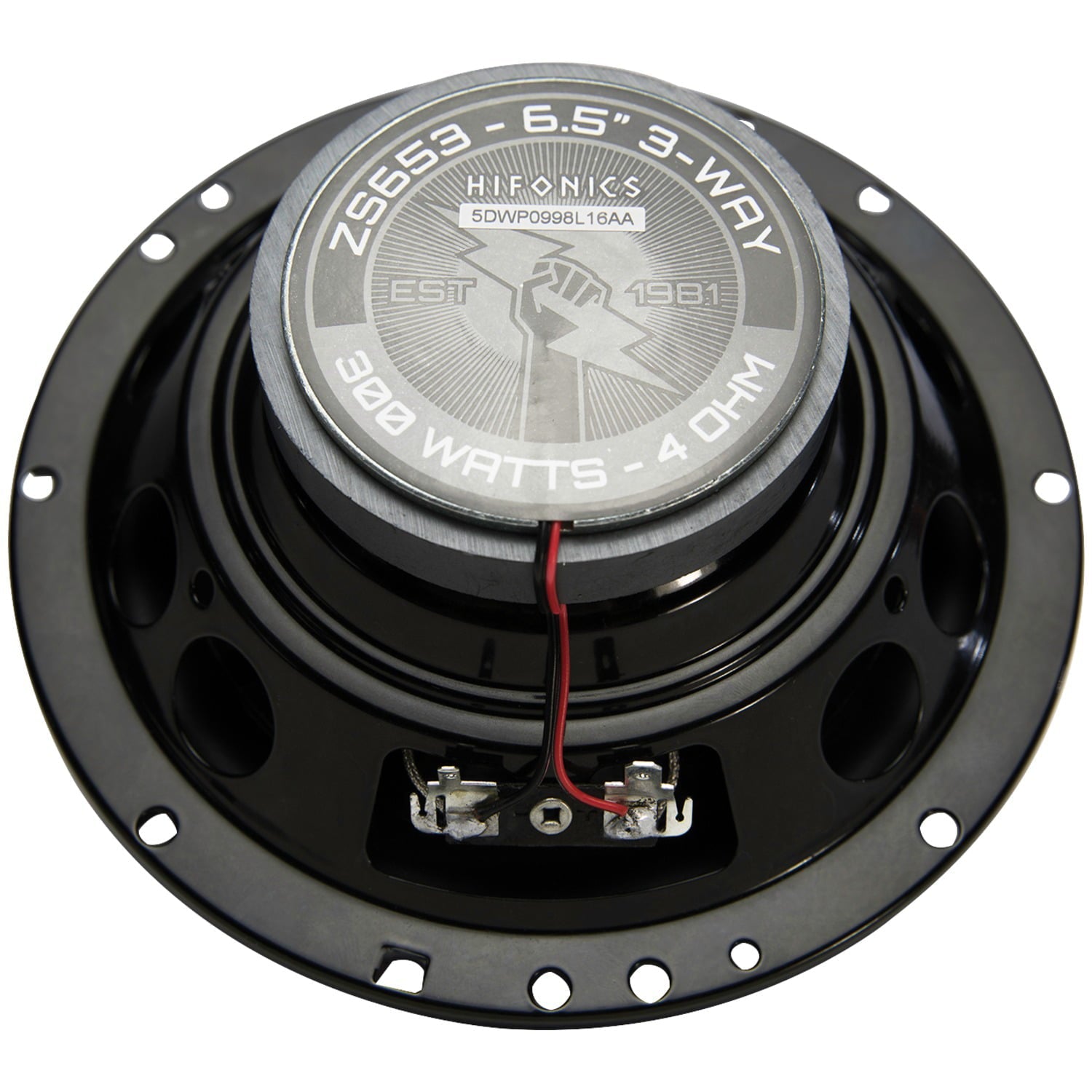 Hifonics® Zs653 Zeus Series Coaxial 4ohm Speakers (6.5