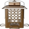 More Birds Bronze Metal Hopper Sunflower Bird Feeder, 3.6 lb Capacity