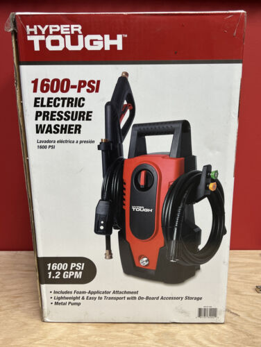 Hyper Tough 1600 PSI 1.2 GPM Electric Pressure Washer 13Amp NEW