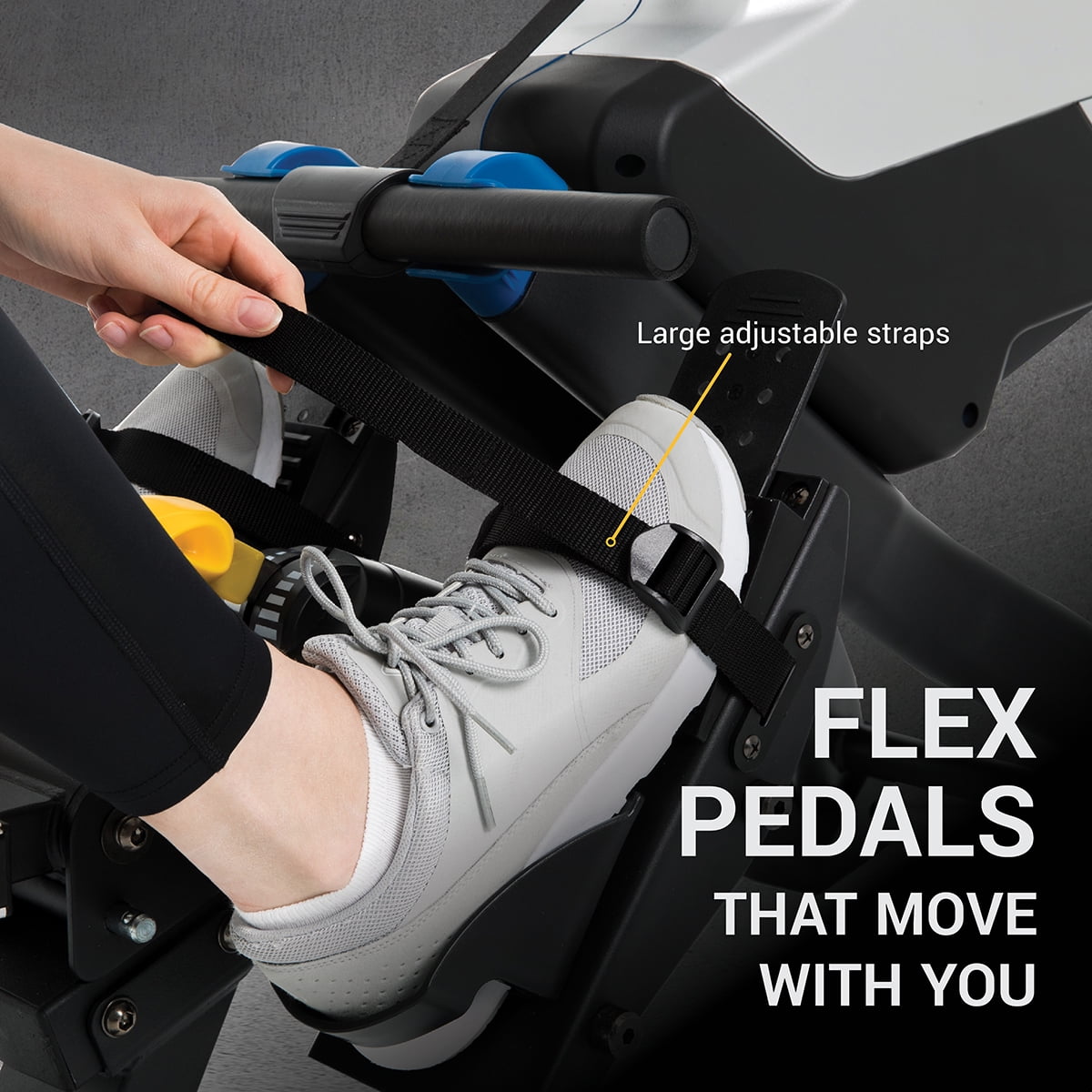 XTERRA Fitness ERG500 Advanced Air Turbine Rower with 8 Resistance Levels, 300 lb Weight Limit