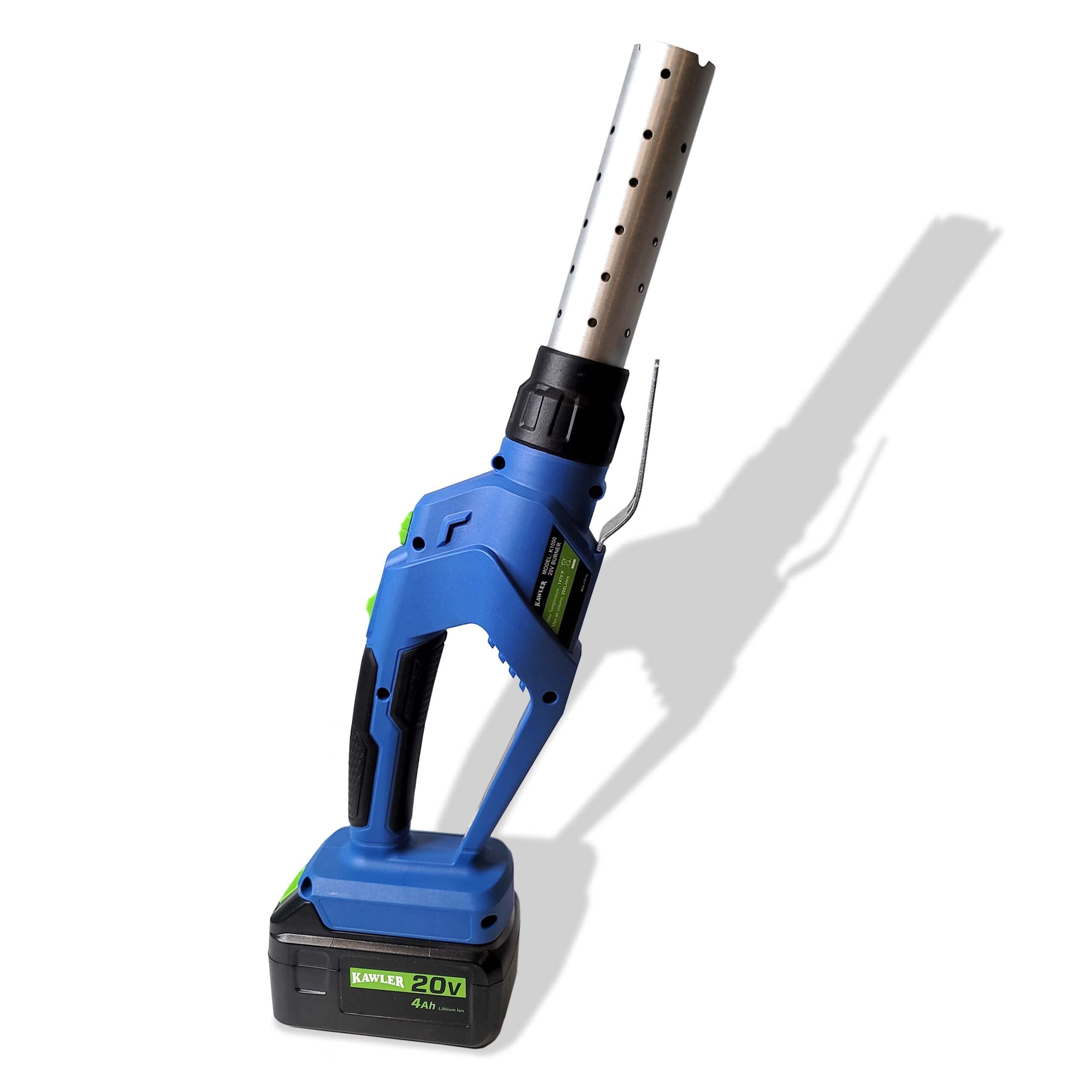 Kawler Electric Charcoal Starter Electric Fire Starter for Charcoal Grill Rapid Fire and Charcoal Lighter Fast, Super Heated Air and 1 Battery