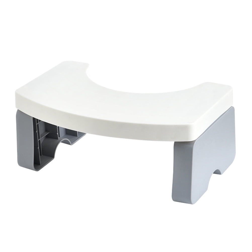 Toilet Stool Foot Potty Poop Height Children Bathroom Pooper Rest Footrest Squatty Assistance Chair Splicable Foldable
