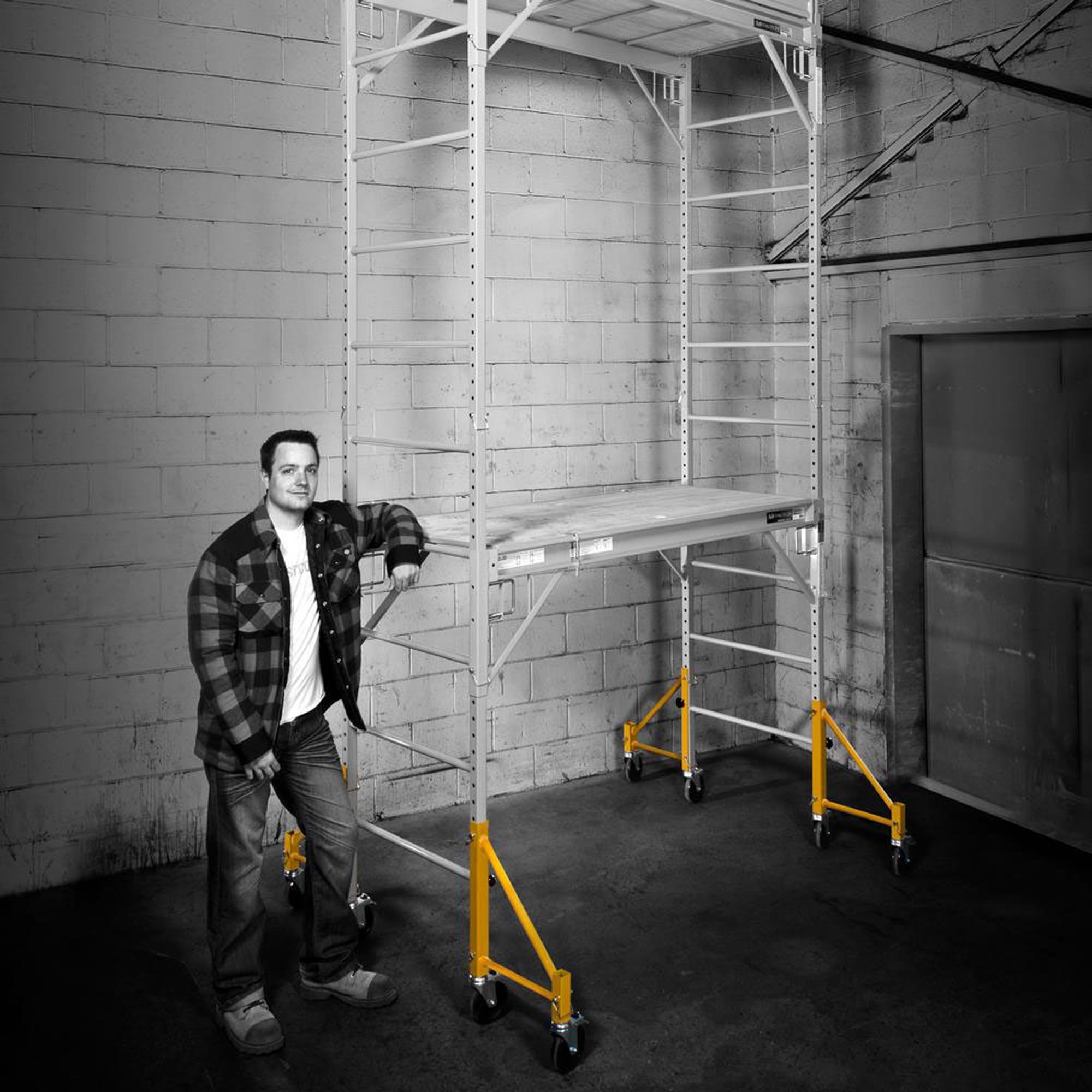 METALTECH Jobsite I-CISO4 Outrigger Set Steel Powder-Coated