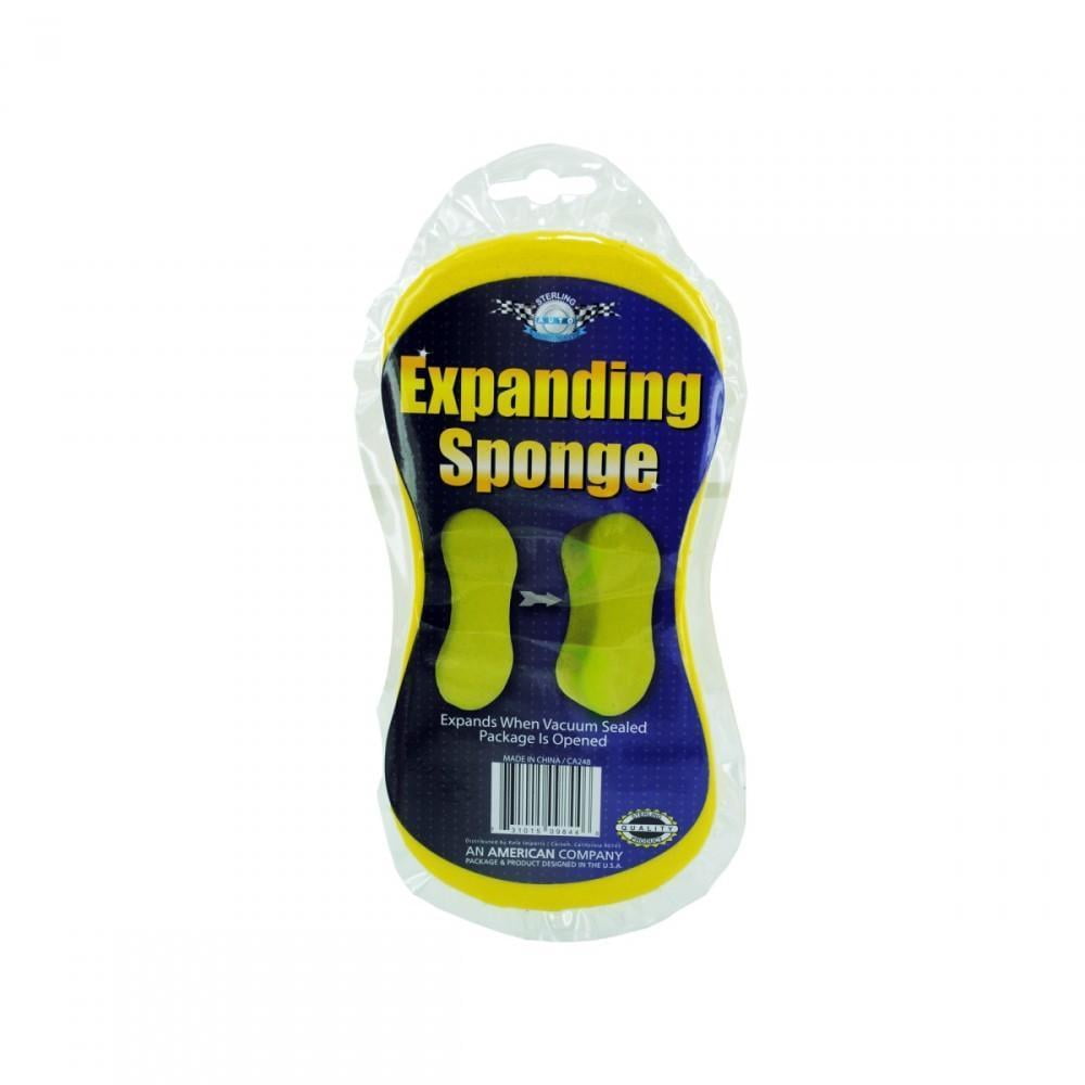 Bulk Buys CA248-24 10 x 10 Expanding Sponge - Pack of 24