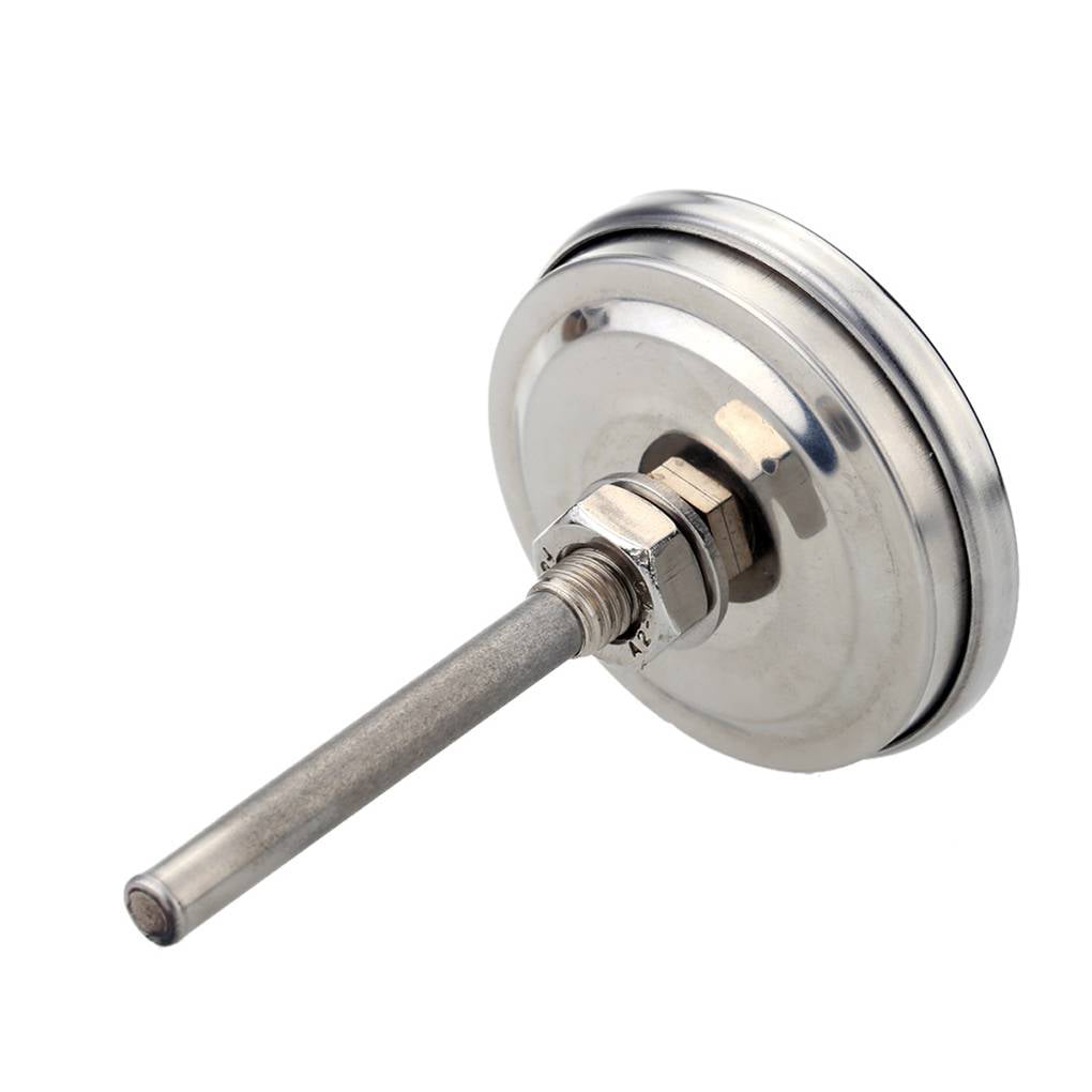 1PCS Stainless Steel BBQ Smoker Pit Grill Thermometer 100-550℉ Oven Foof Meat Temp Gauge Household Cooking Tools