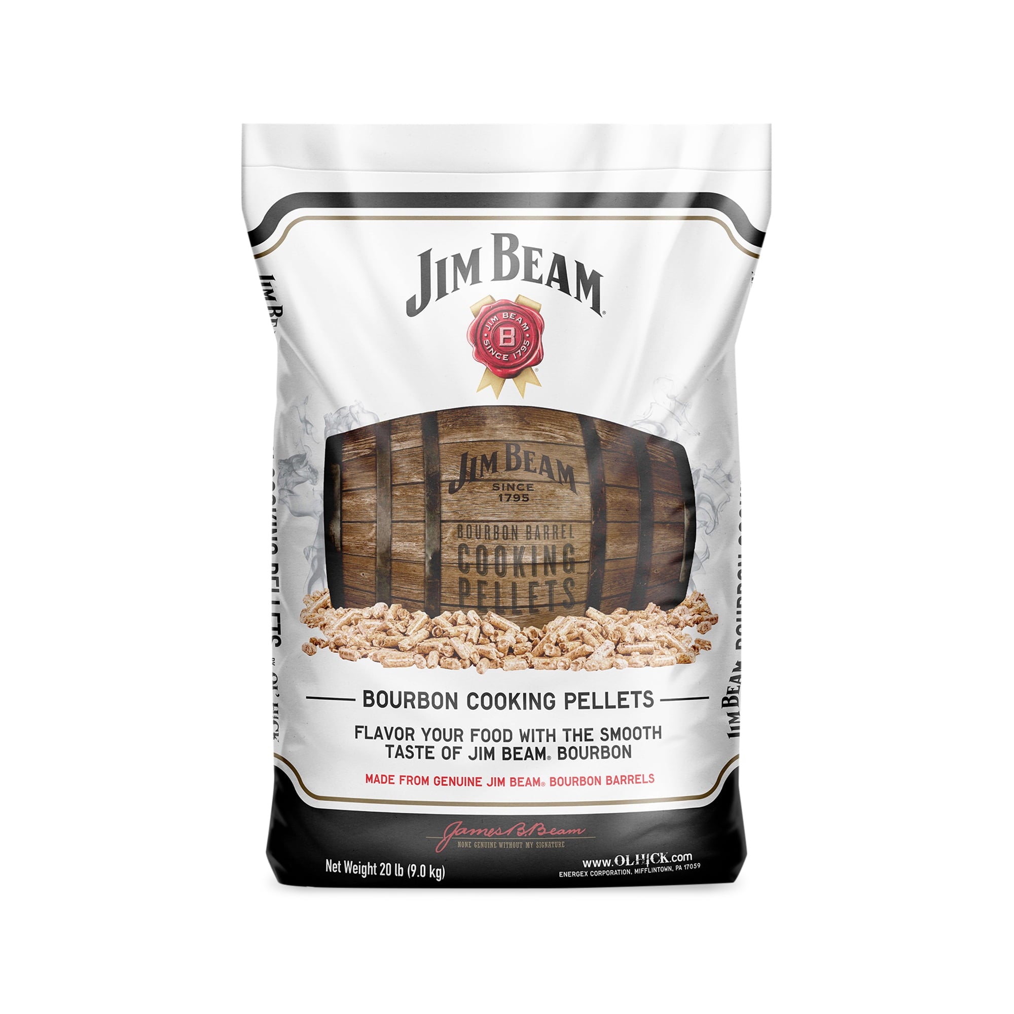 Ol' Hick Cooking Pellets Jim Beam Bourbon Barrel Grilling Pellets (3 Pack)
