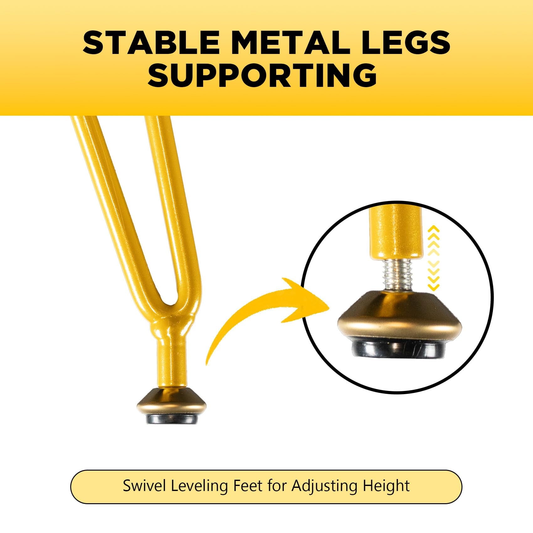 PROHIKER Velvet Round Footrest Stool Ottoman, Makeup Vanity Stool Side Table Couch Stool w/Golden Metal Legs, 13