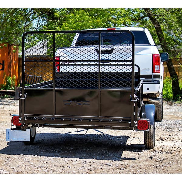 4.5 ft. x 7.5 ft. Single Axle Utility Trailer Kit with Drive-Up Gate