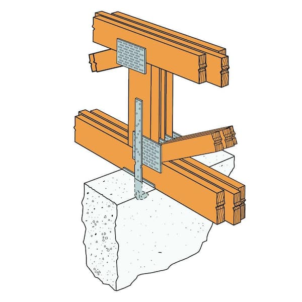 HETA 20 in. Galvanized Heavy Embedded Truss Anchor
