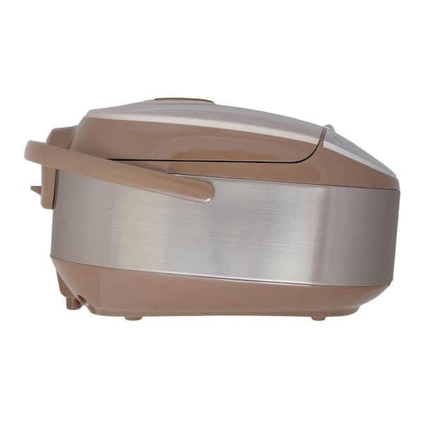 6-Cup Bronze Rice Cooker with 3-Quick Selects, 8-Settings and Delay Timer