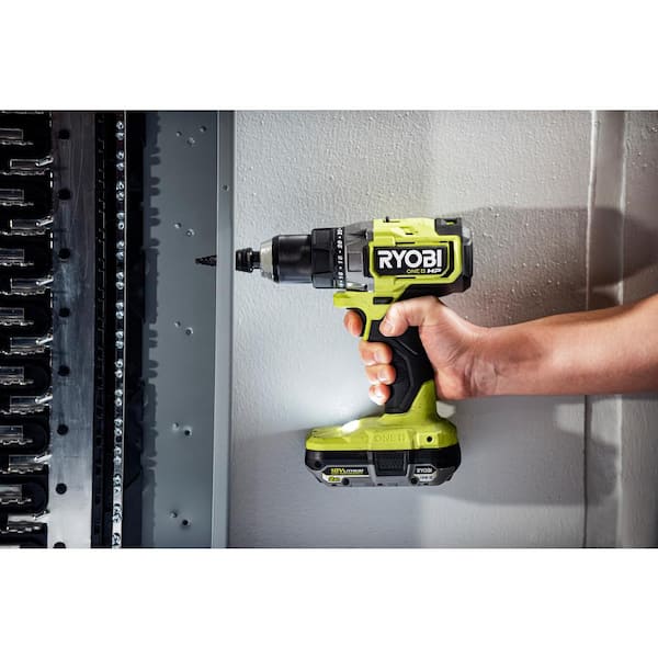 ONE+ HP 18V Brushless Cordless 1/2 in. Drill/Driver and Impact Driver Kit w/(2) 2.0 Ah Batteries, Charger, and Bag